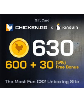 Chicken.GG 600 + 30 FREE Tokens Key GLOBAL